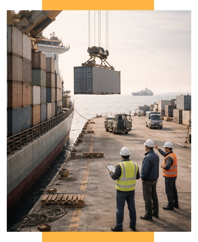 Морские перевозки грузов по миру от 45909 р. | СетСервис-Ктм