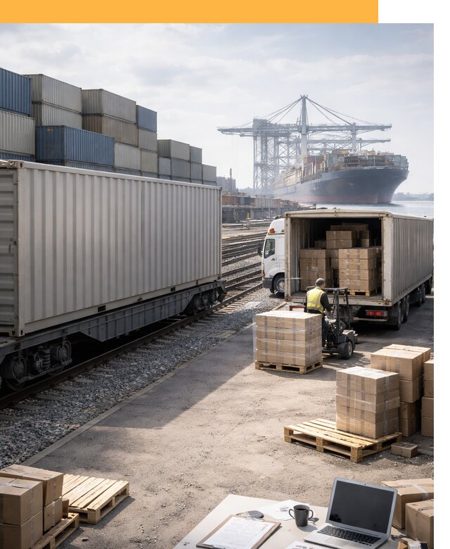 Мультимодальные перевозки грузов по миру от 45909 руб