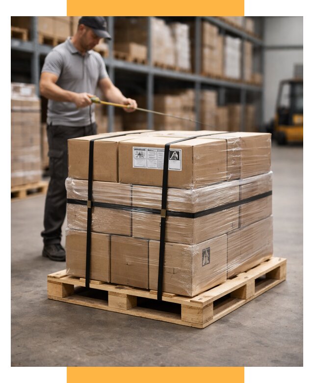 Упаковка и паллетирование грузов от 3571 р. | СетСервис-Ктм