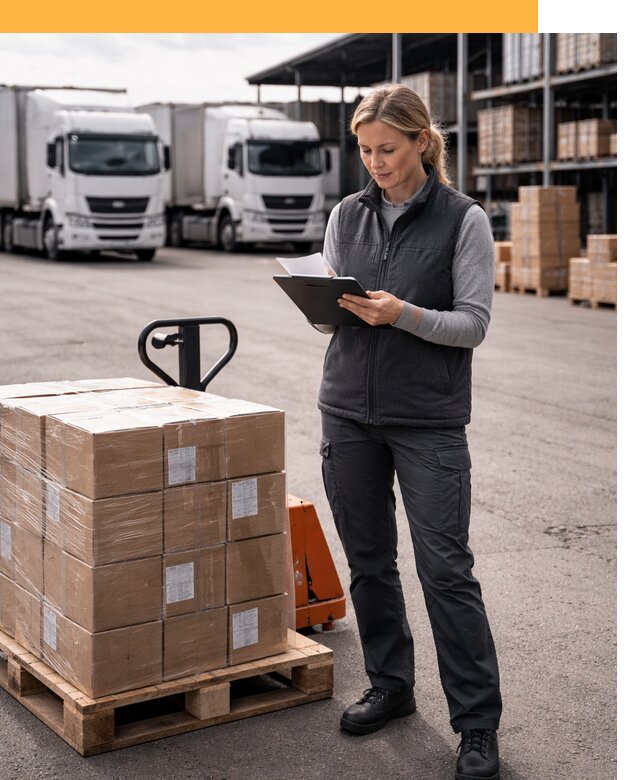 Доставка грузов из Европы к дверям клиента от 12242 руб