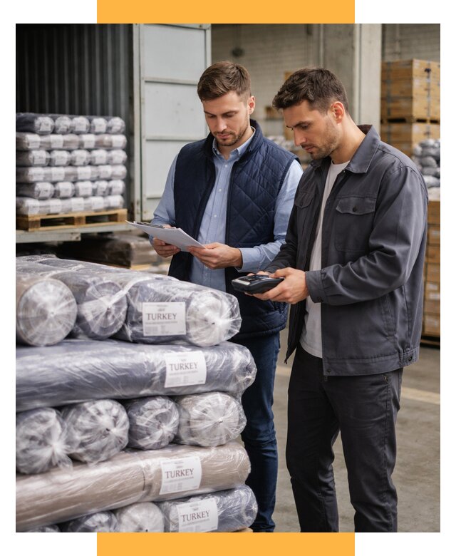 Доставка текстиля из Турции от 45909 р. под ключ, СетСервис-Ктм