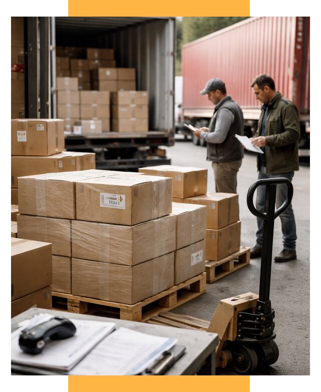 Доставка грузов из Италии в Россию от 18364 р. СетСервис-Ктм