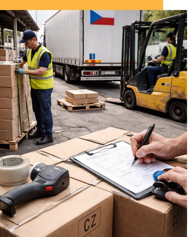 Доставка грузов в Чехию от 35707 руб, международные перевозки