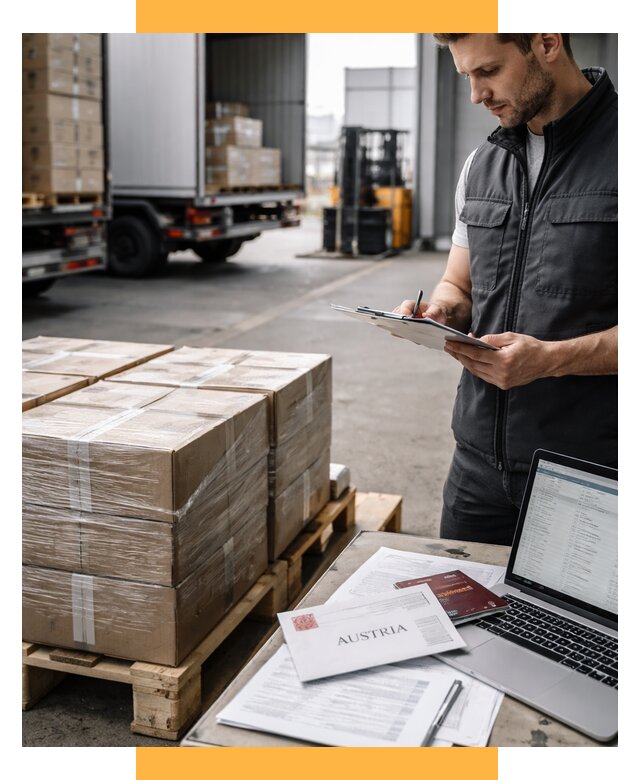 Доставка в Австрию от 66313 р. Логистика и экспорт СетСервис-Ктм