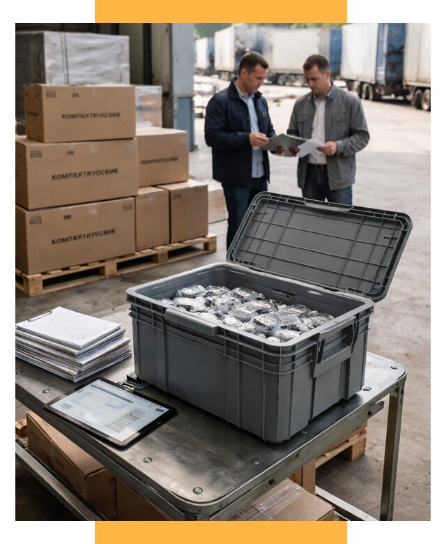 Перевозка комплектующих из Китая от 6631 р. | СетСервис-Ктм