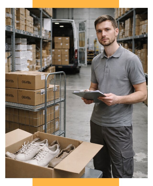 Доставка обуви из Китая и Турции от 4591 р. СетСервис-Ктм