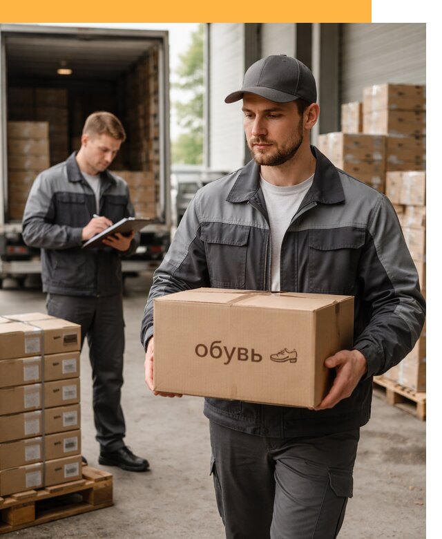 Международная перевозка обуви с таможенным оформлением от 4591