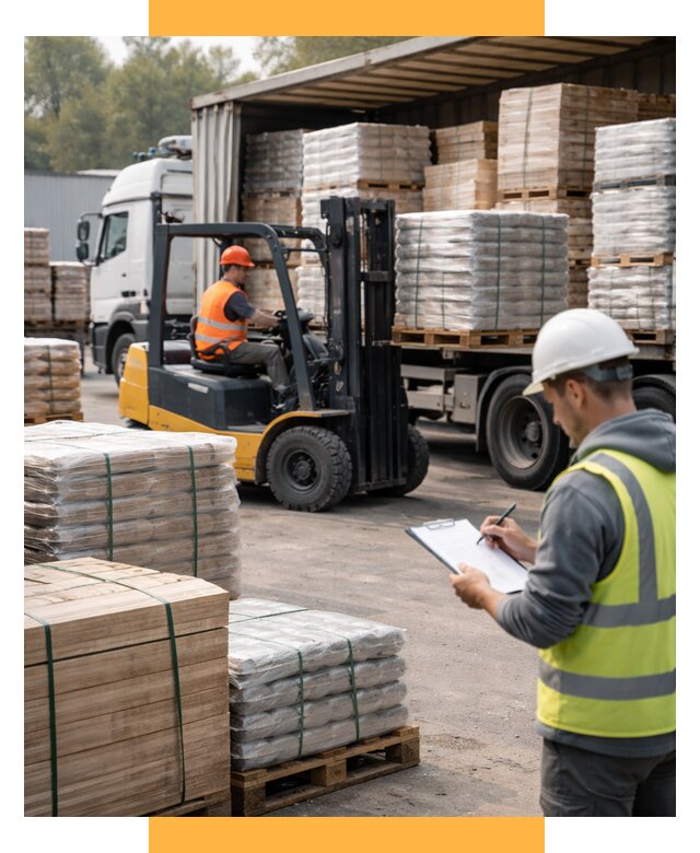 Перевозка строительных материалов от 5611 р. | СетСервис-Ктм