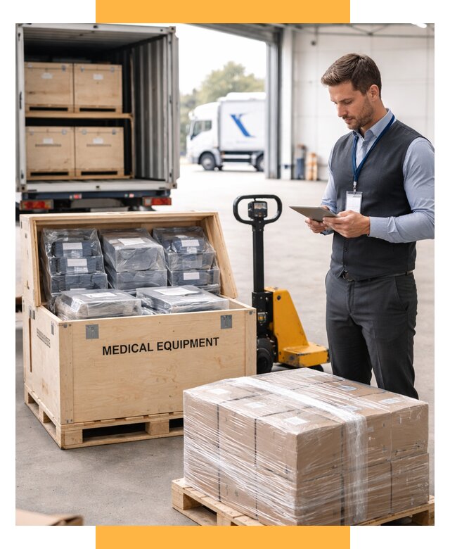 Перевозка медицинского оборудования от 15303 р. в СетСервис-Ктм