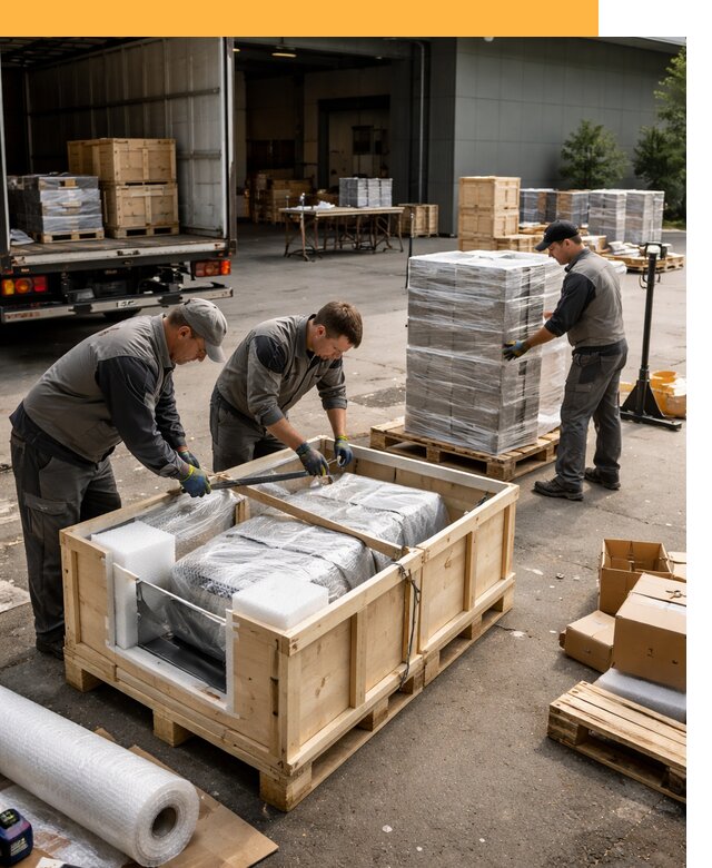 Перевозка выставочных грузов по миру от 25505 руб за м2 с таможней