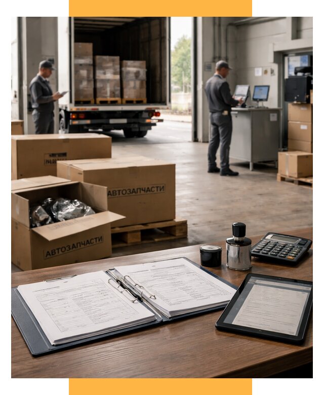 Таможенное оформление автозапчастей под ключ от 8672 р., СетСервис-Ктм
