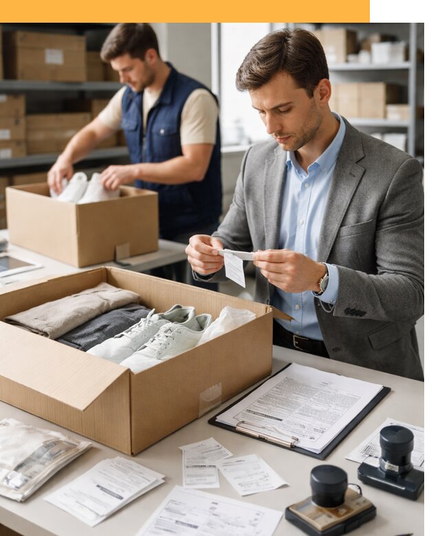 Таможенное оформление одежды и обуви по выгодной цене от 6631 руб