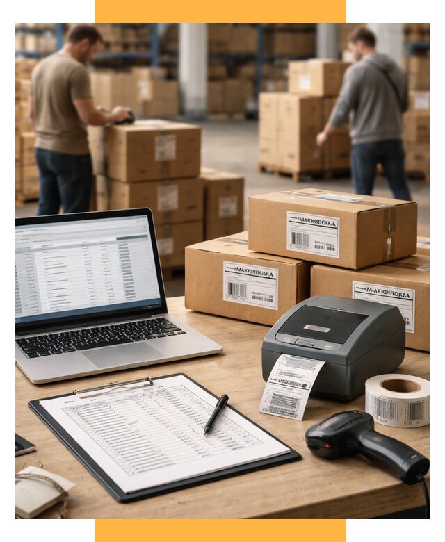 Маркировка импортных товаров от 4591 р. под ключ, СетСервис-Ктм