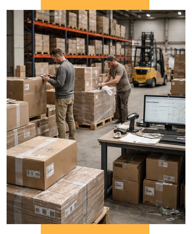 Склад консолидации в Европе от 6631 р., услуги СетСервис-Ктм